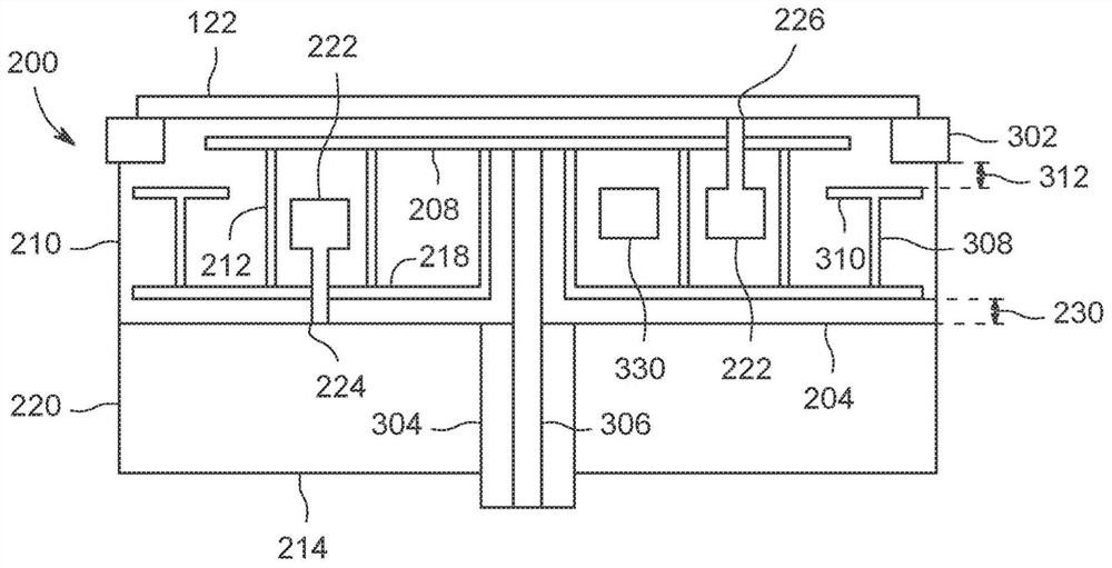 Electrostatic chuck for high bias radio frequency (RF) power application in plasma processing chamber