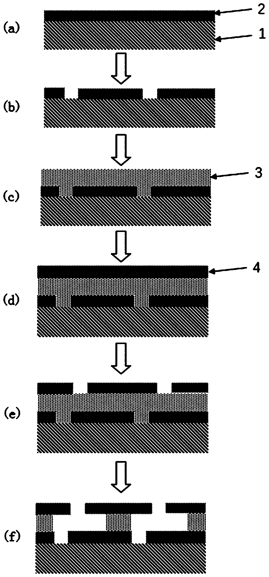 Epitaxial layer material stripping method based on 3D laminated mask substrate
