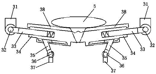 Drying device for wind turbine blade mould