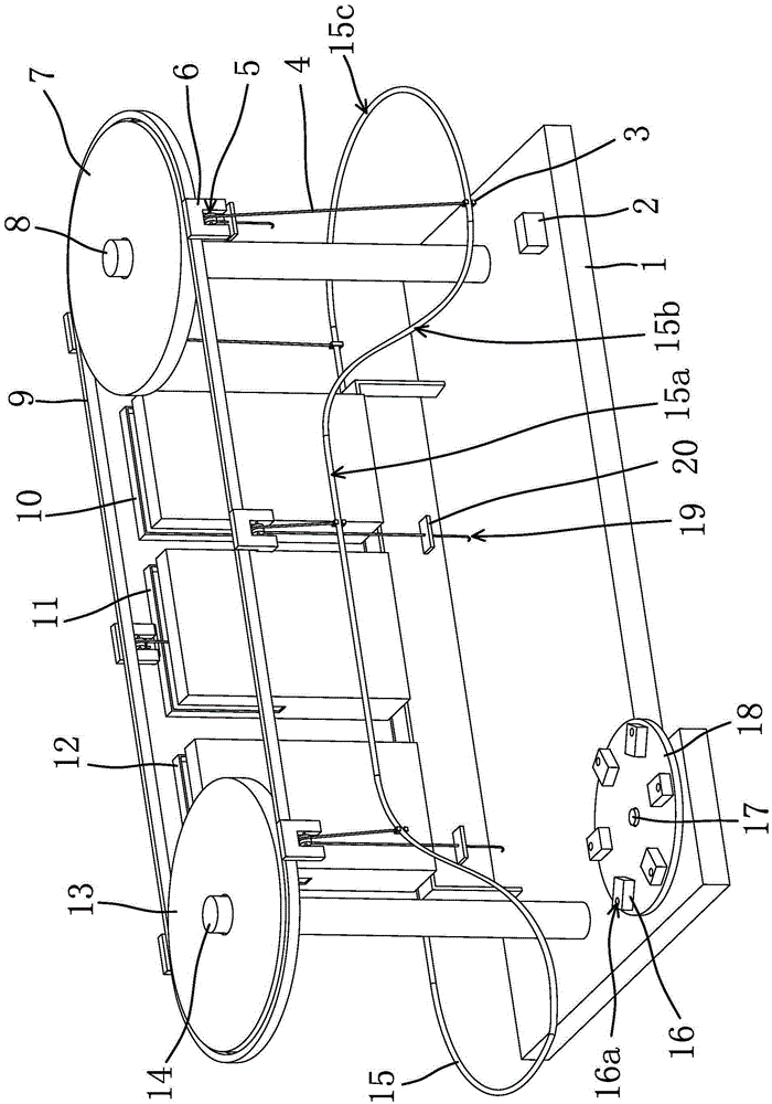 Bag-cage skeleton and paint spraying system thereof
