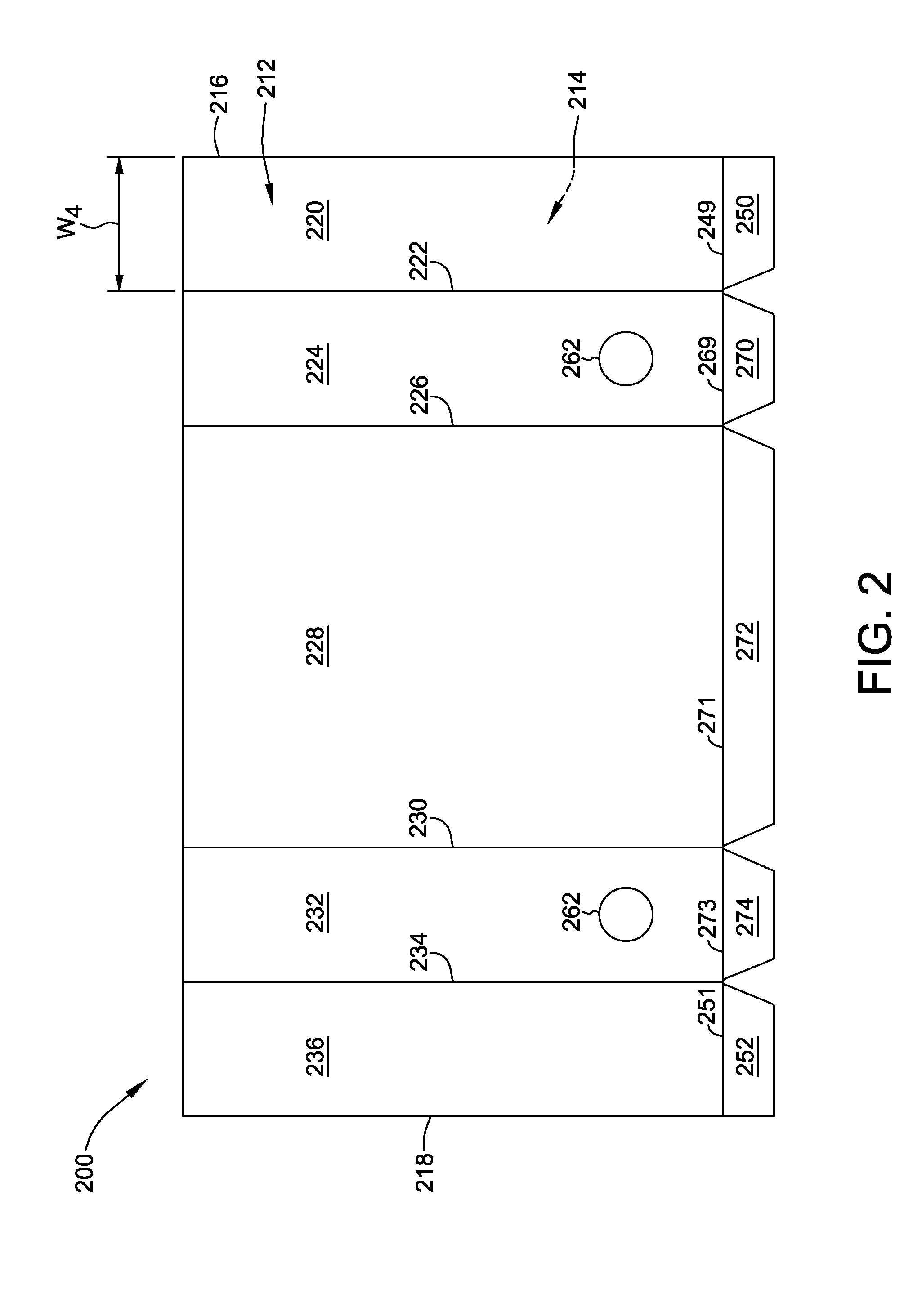 Bulk bin assembly with a horizontal ventilation insert and method for forming the same