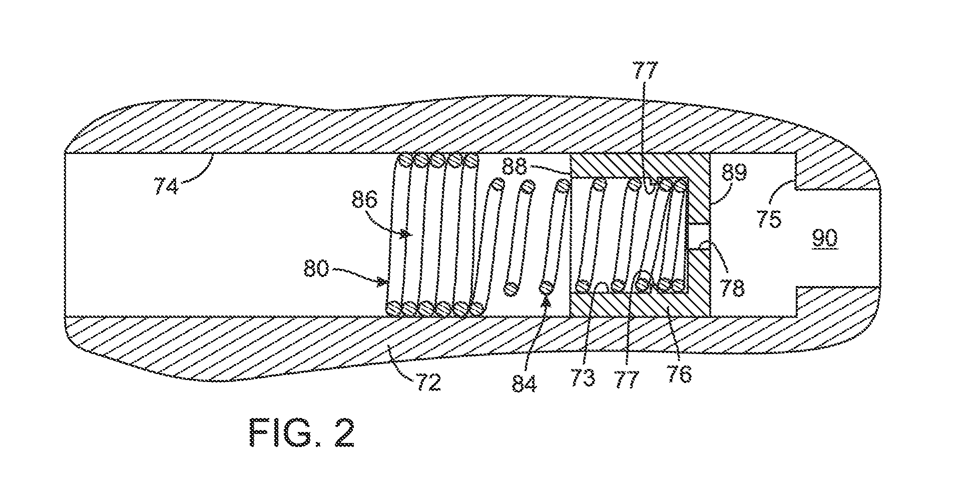 Solenoid valve with a piston damped armature