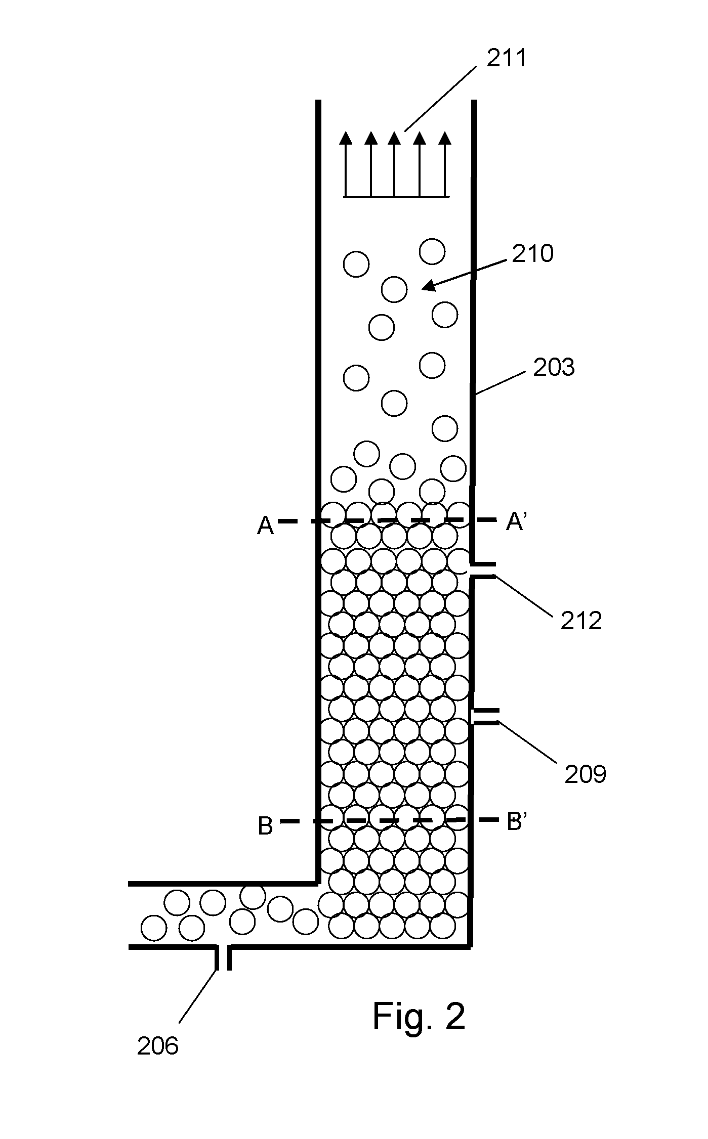 Apparatus and method for determining solids circulation rate