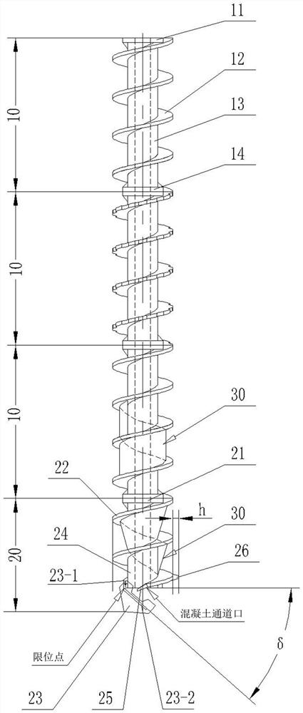 Soil-squeezing hole-forming and pile-forming method for threaded pile