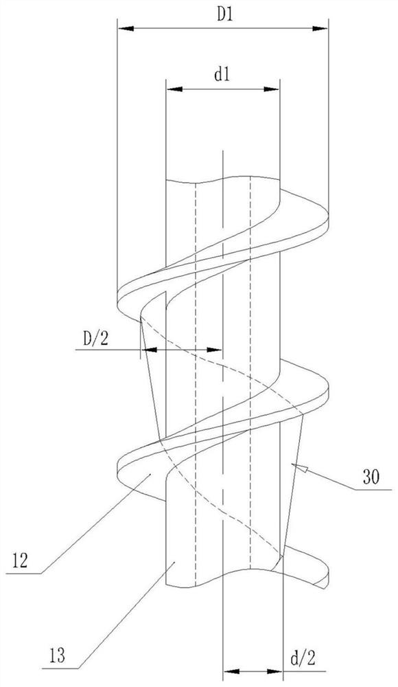 Soil-squeezing hole-forming and pile-forming method for threaded pile
