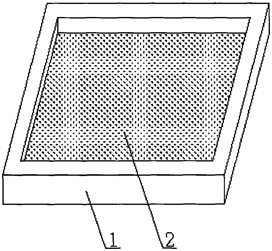Air filter plate manufactured by sand and method for manufacturing filter plate through sand