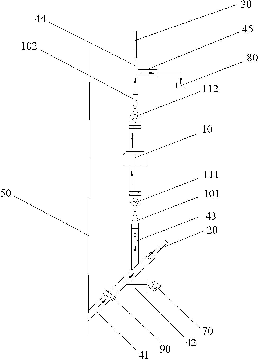 Device for measuring density and pH value of slurry