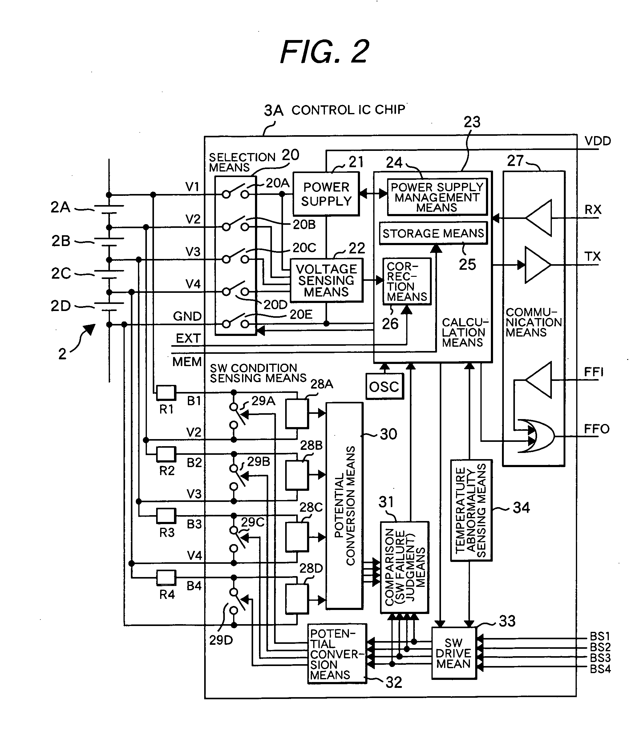 Multi-series battery control system