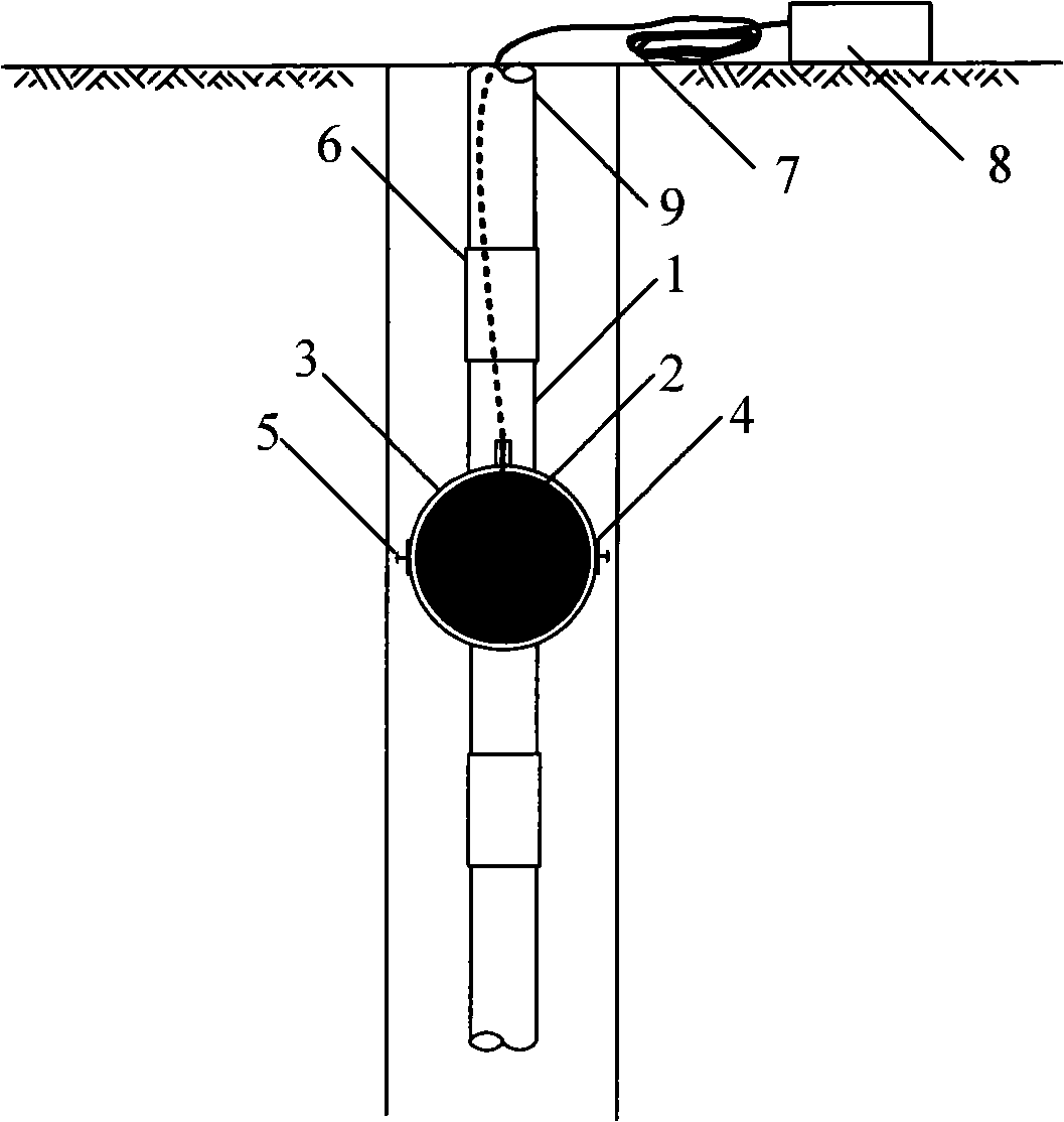 Lateral earth pressure sensor embedment method and device in earth