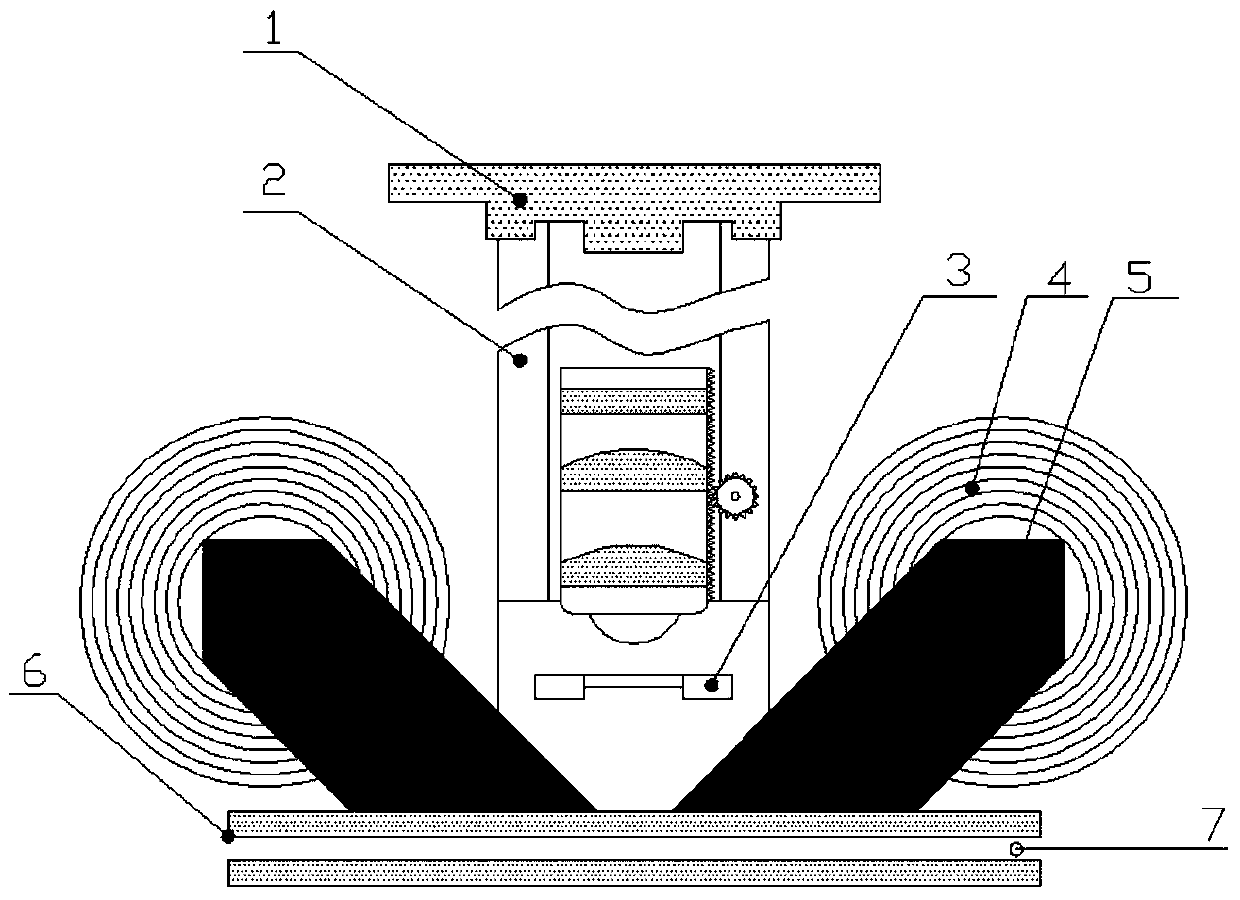 Three-dimensional digital particle image generation device and method based on excitation adsorption