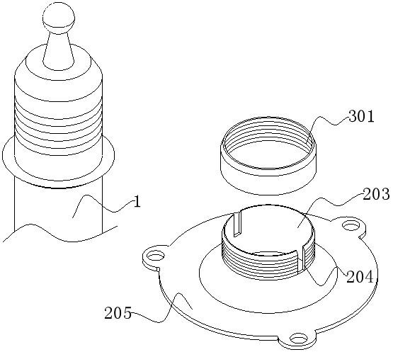 A water level measuring and detecting device and using method thereof