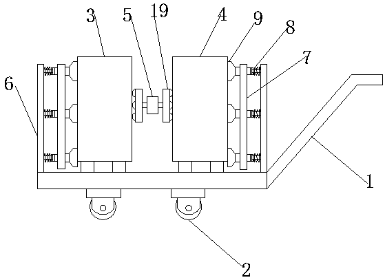 Gas self-service payment machine which is convenient for multiple transports