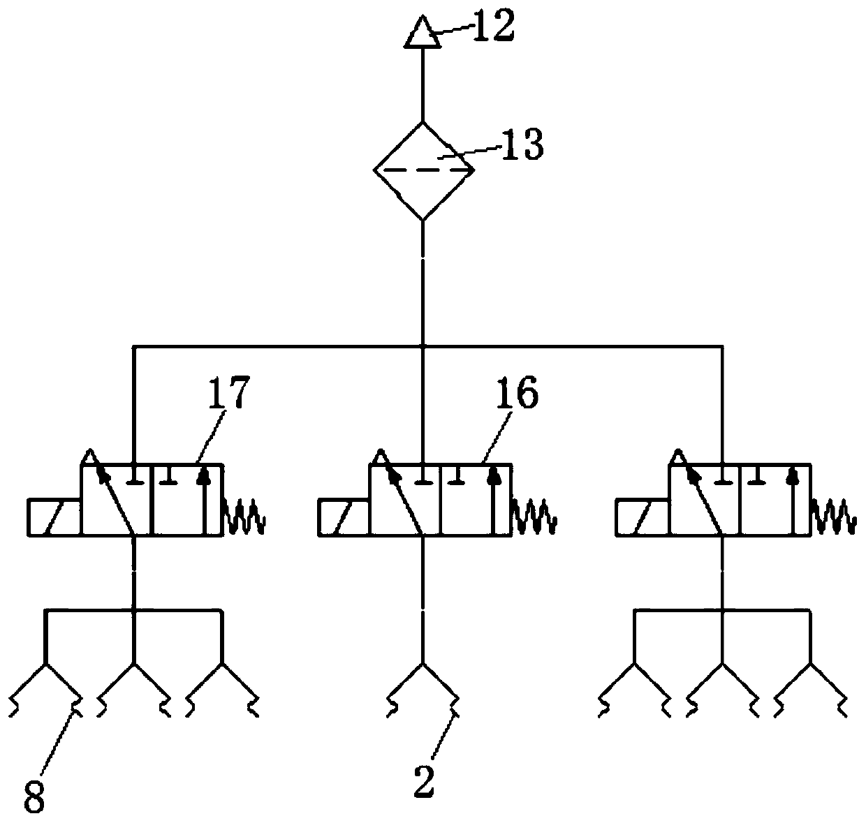 Obstacle negotiation system of autonomous obstacle negotiation glass wiping robot and robot thereof