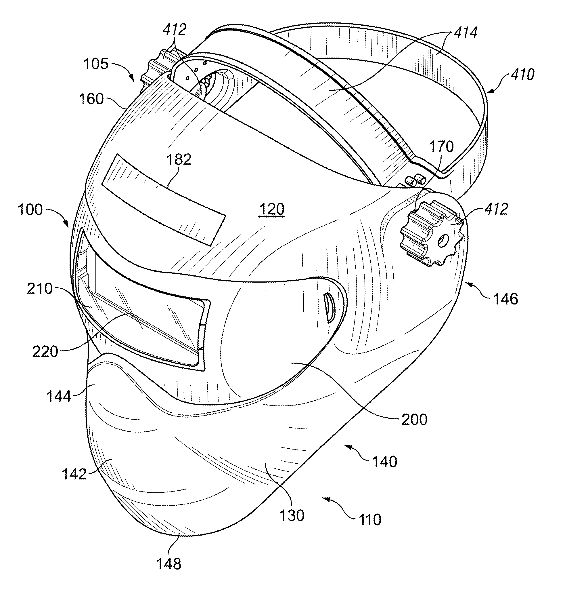 Face Protector Lens Assembly and Method of Use