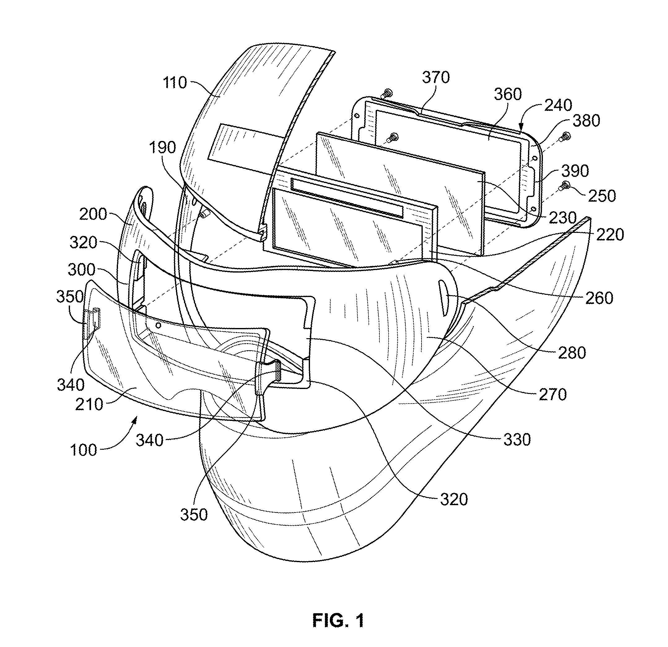 Face Protector Lens Assembly and Method of Use