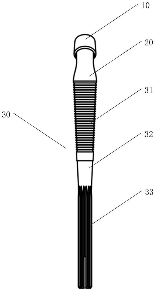 Artificial hip joint femoral stem prosthesis