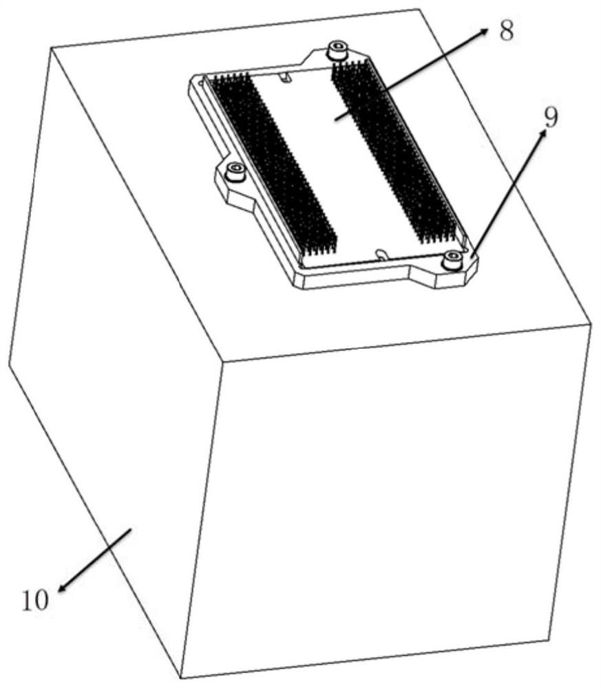 Detector supporting structure