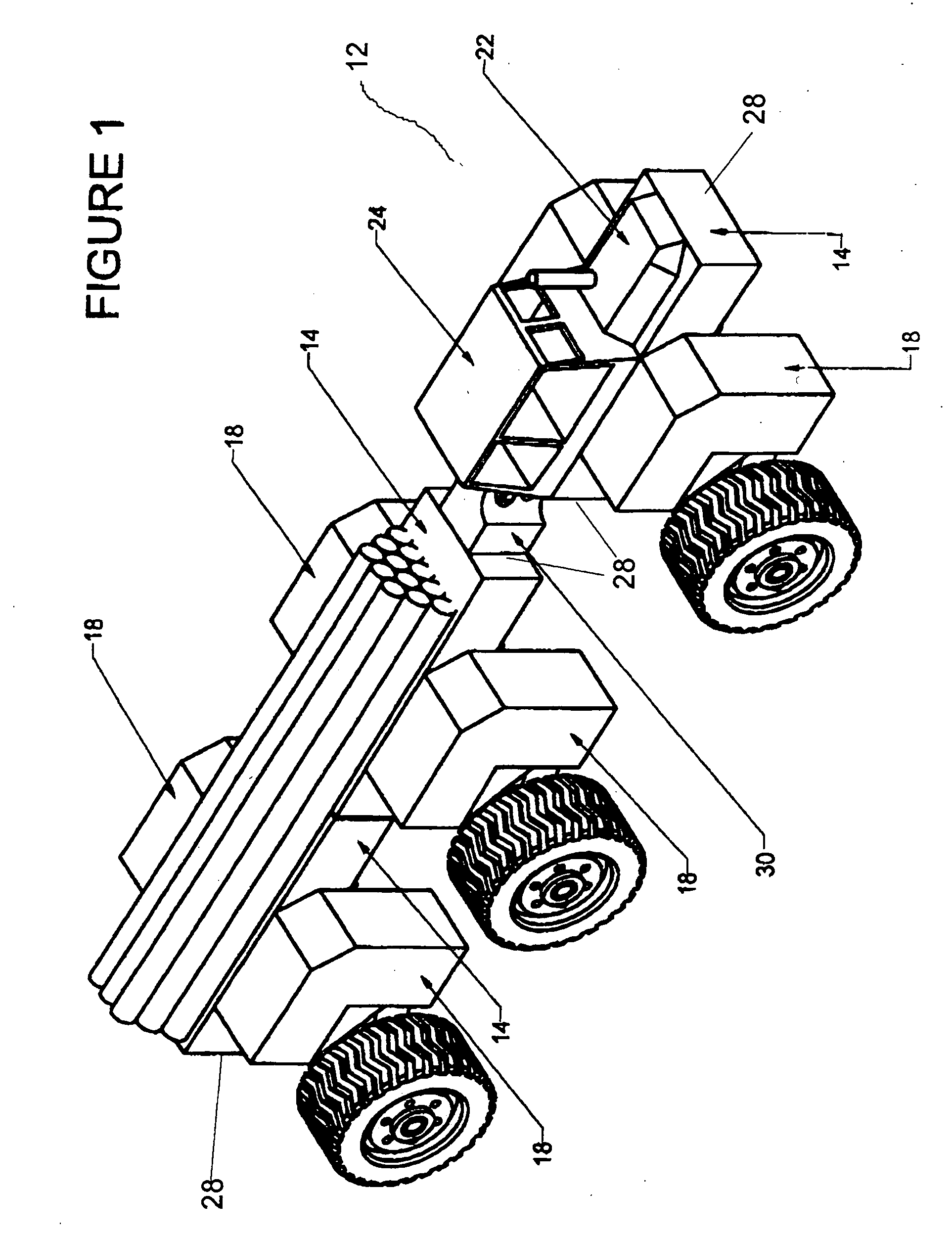Method of making a modular vehicle and a modular vehicle