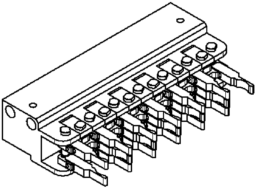 Bottle picking placing carrying mechanism
