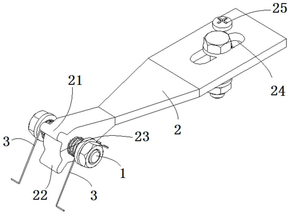 Pneumatic scale curtain wall mounting structure