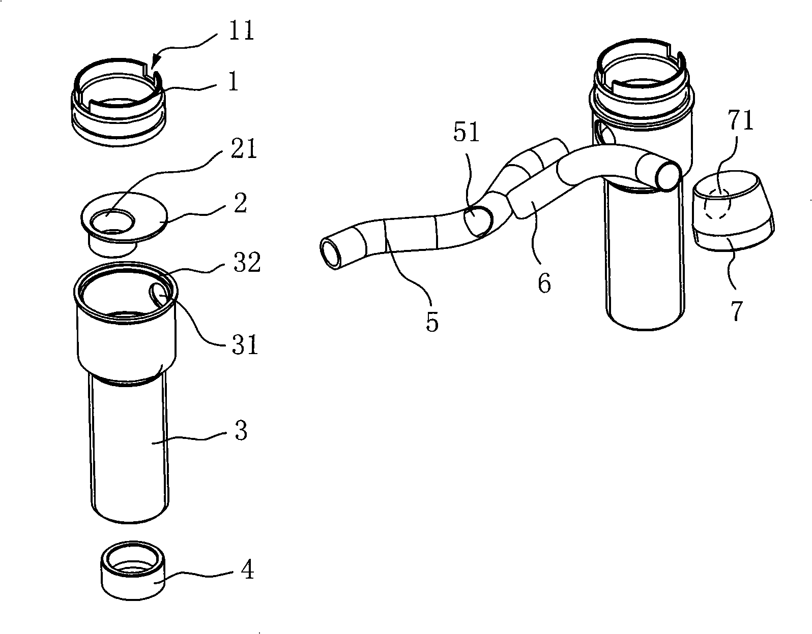 Process for manufacturing tap body