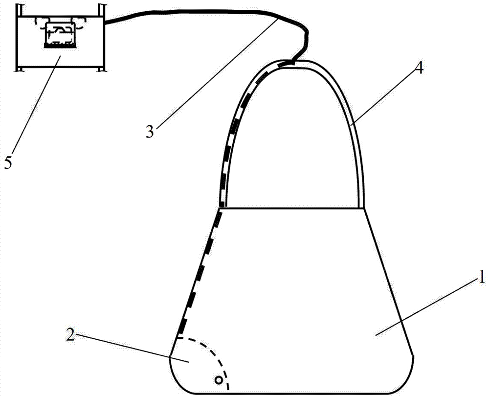Satchel with anti-tail-gas function