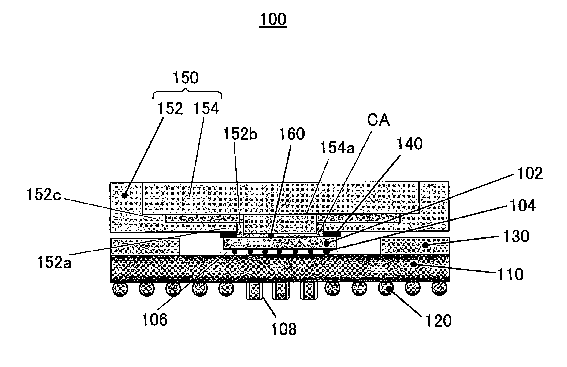 Package unit, printed board having the same, and electronic apparatus having the printed board