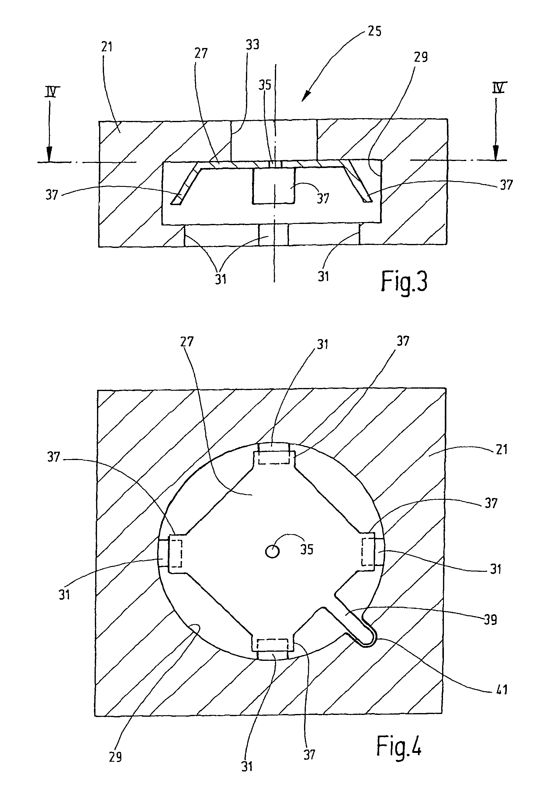 Hydropneumatic piston/cylinder arrangement