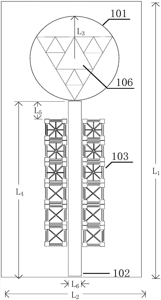 Stop band steep dual-stop band ultra wide band (UWB) antenna