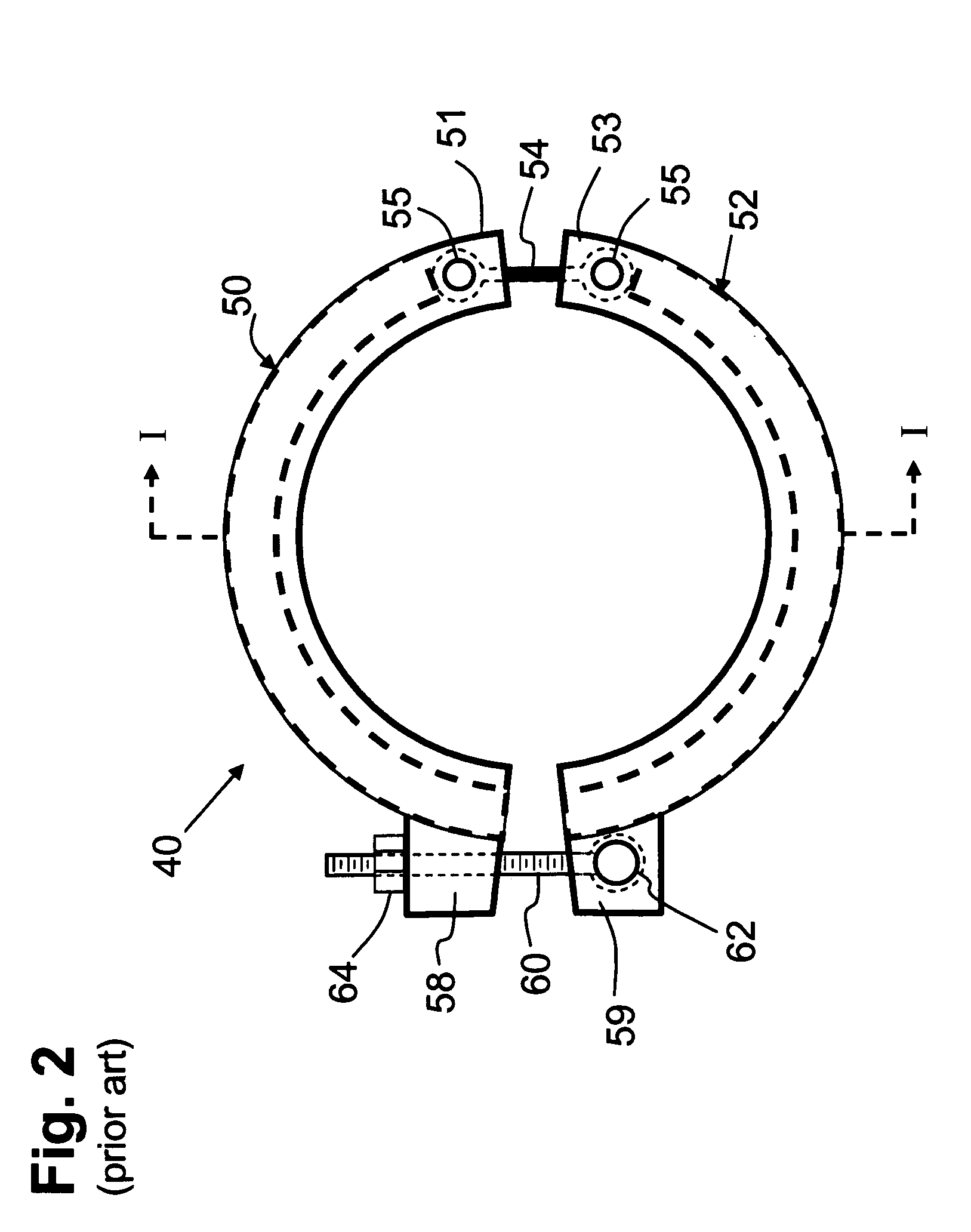 Self-aligning aseptic flanged joint