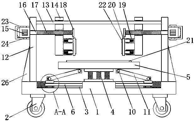 A transfer device for geothermal energy equipment