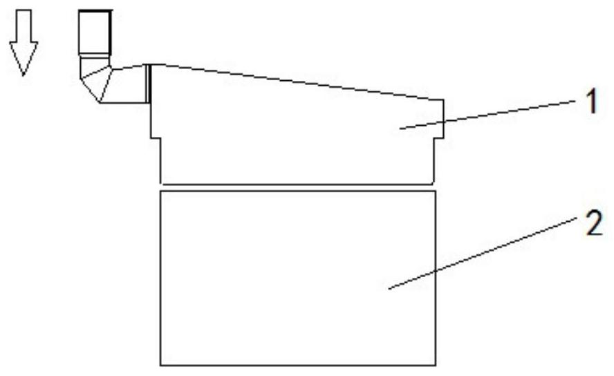 A heating device for liquid crystal glass