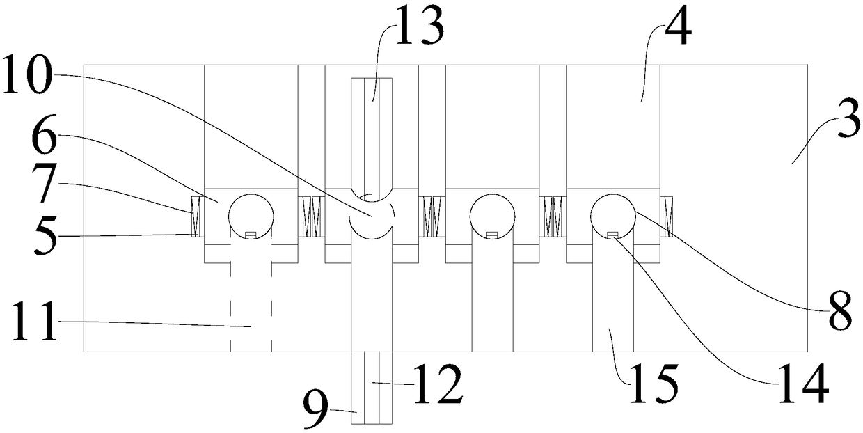 Flip-and-plug type taking device for bus station