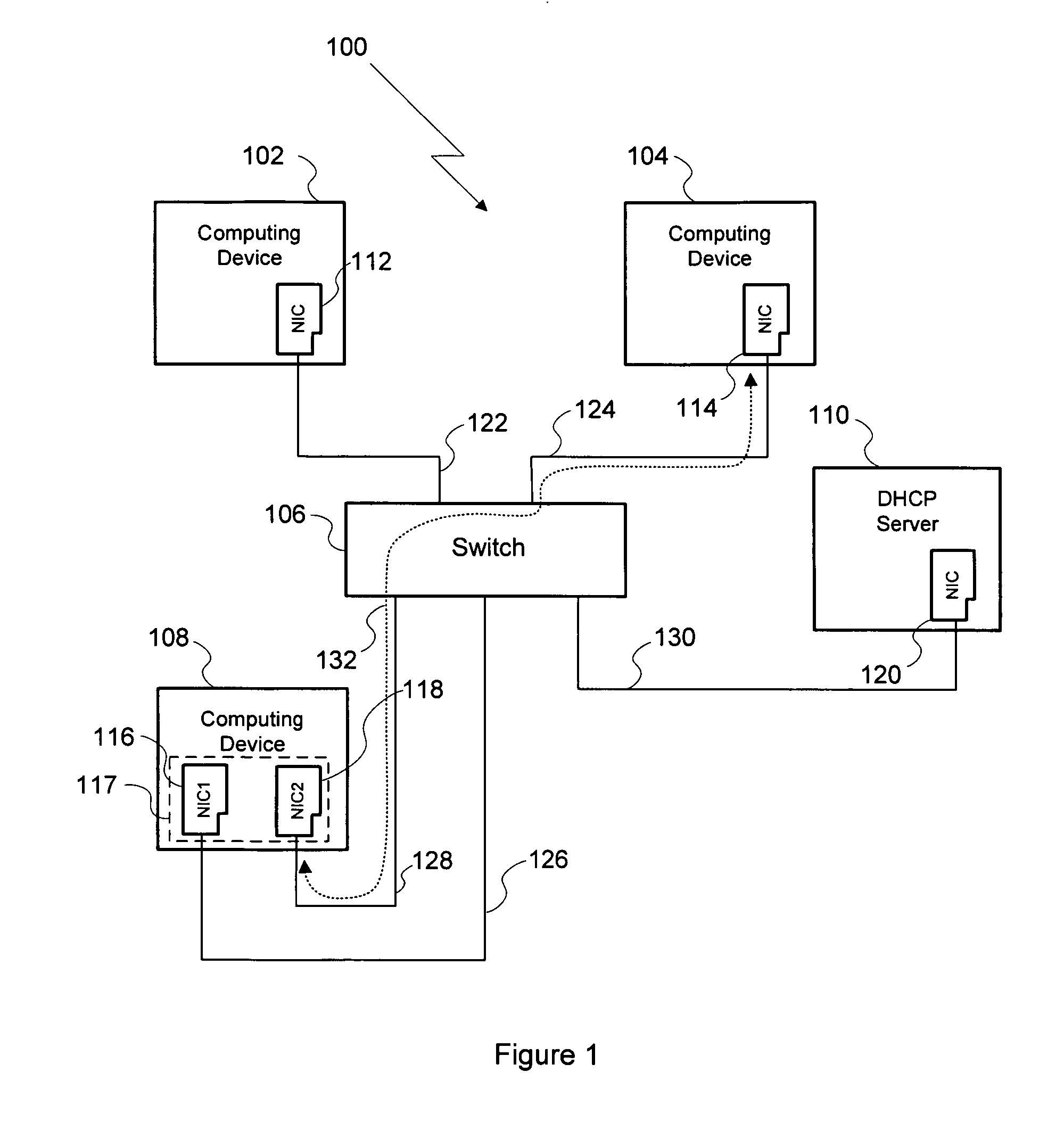 System and method for avoiding neighbor cache pollution