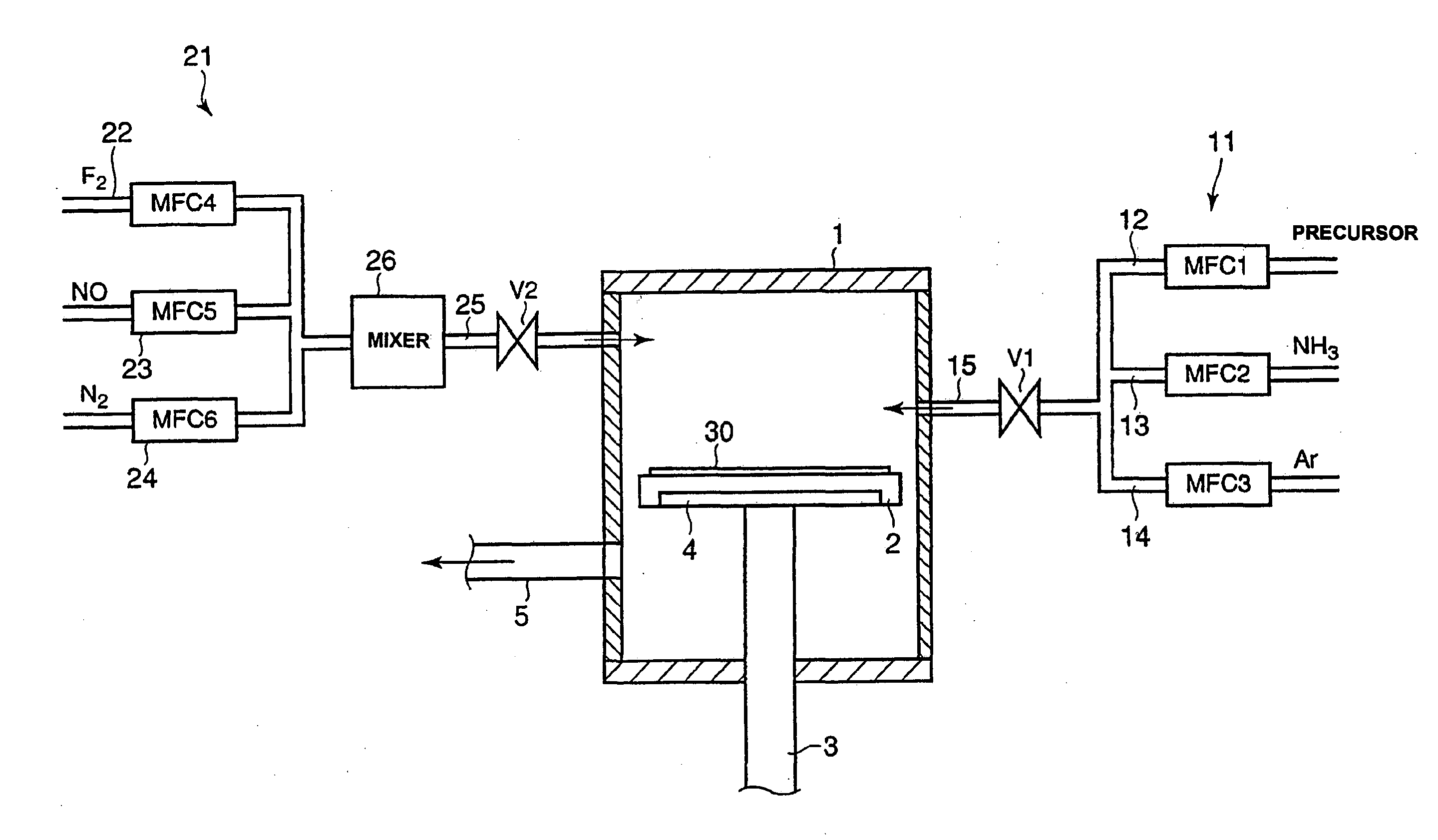 Method of cleaning film forming apparatus and film forming apparatus