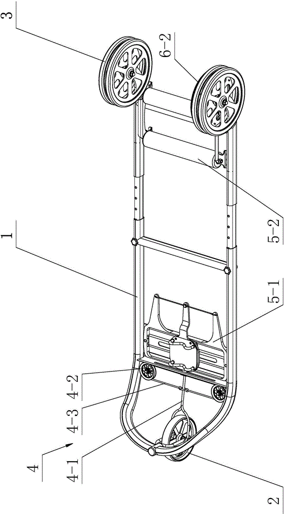 Elastic-rope bicycle training device