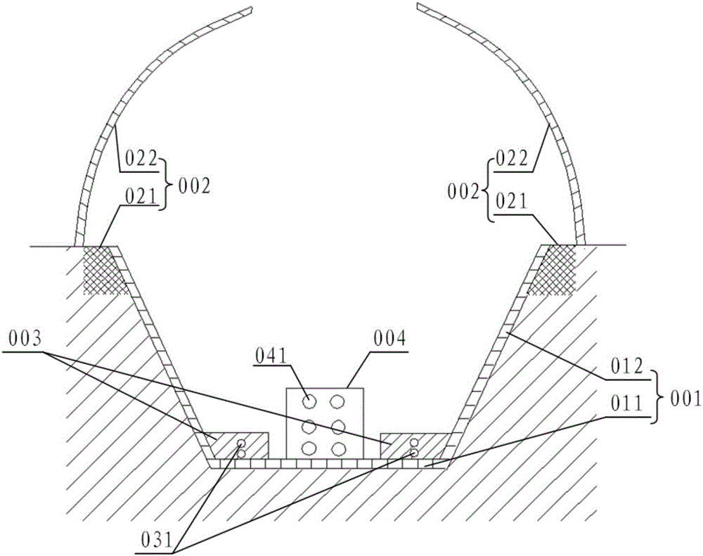 Ecological ditch system and ditch capable of controlling nitrogen and phosphor pollution