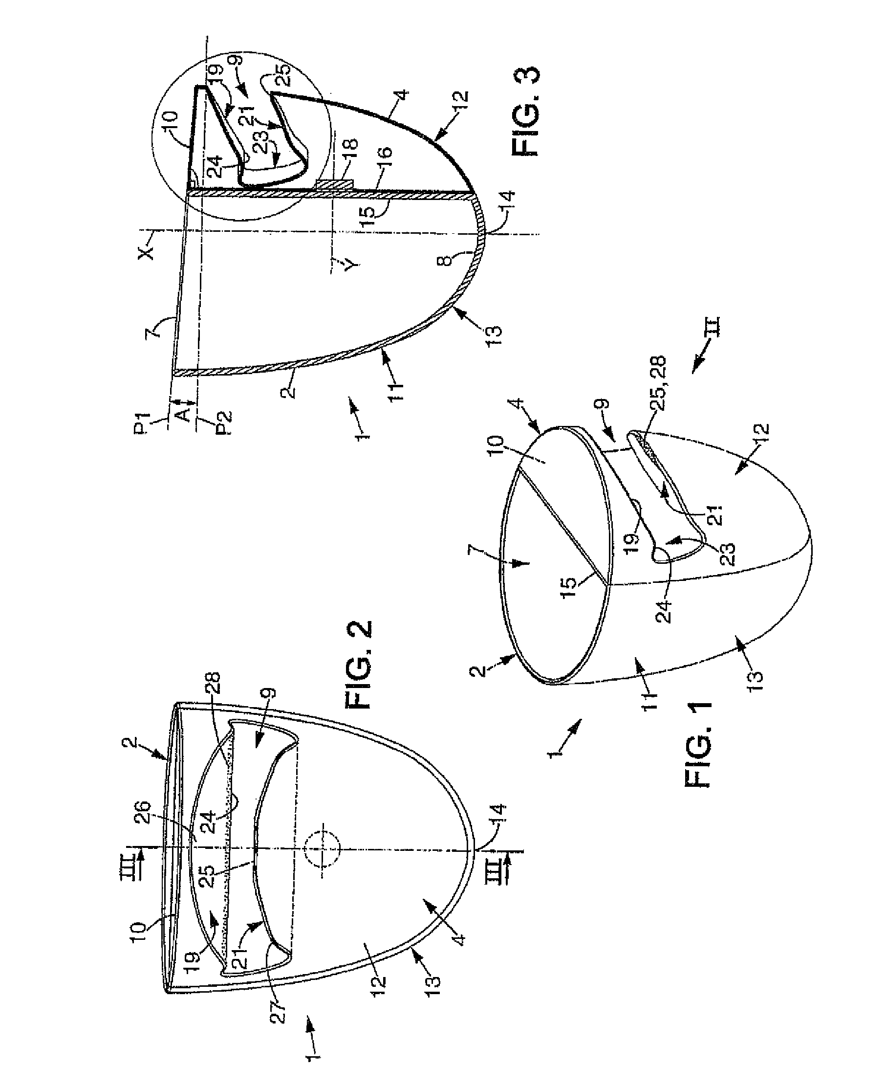 Device Comprising a Container for Bottles