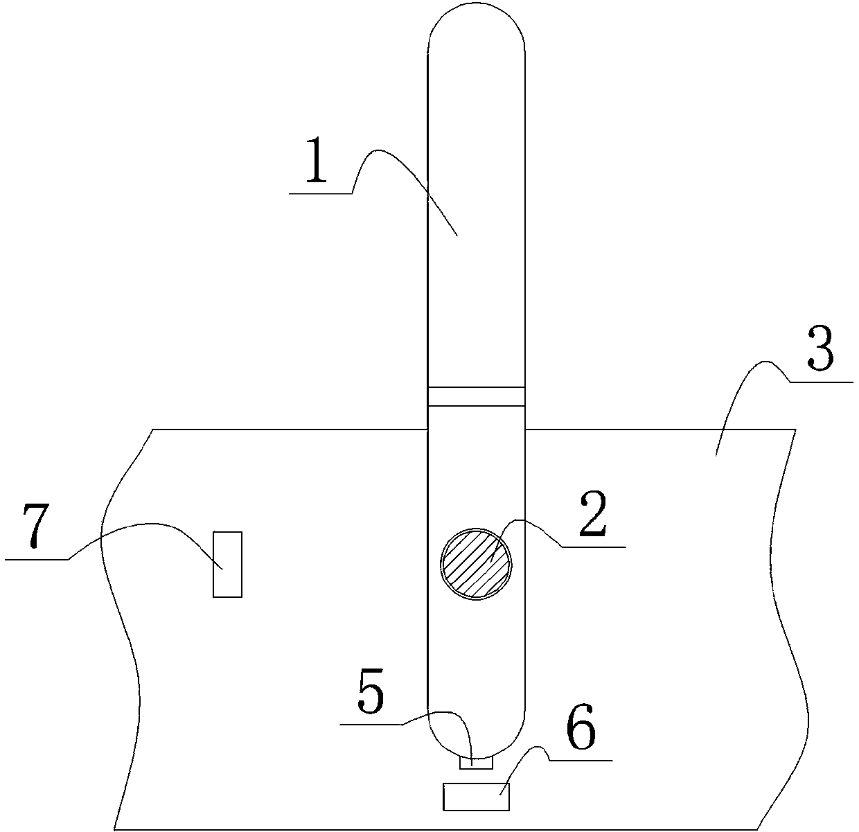 Low-power consumption intelligent remote control parking stall lock