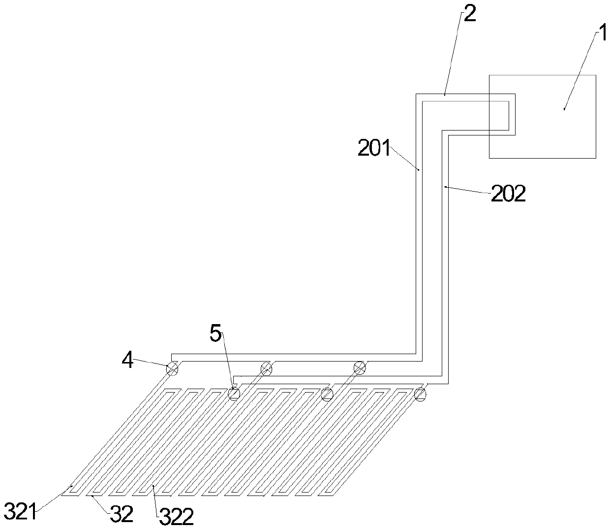 A system for heating the soil around an underground cryogenic storage tank