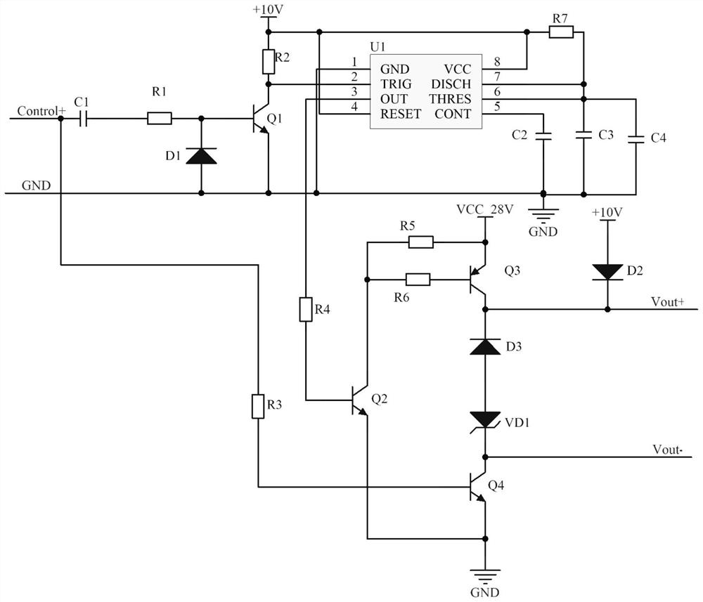 A kind of control drive circuit and electronic system