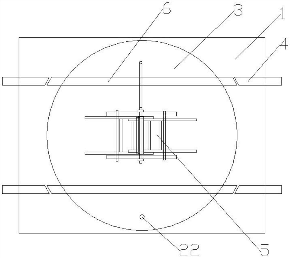 Vehicle stopping device for mine transport vehicle direction-adjusting rotating platform