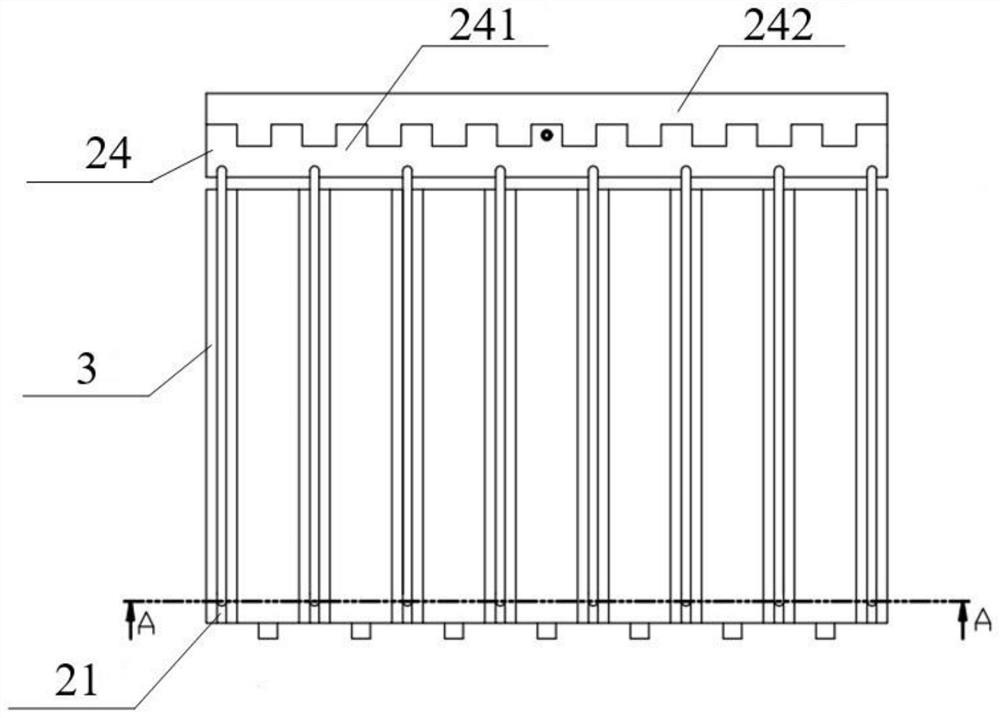 A power battery module based on coupled cooling of loop heat pipe and phase change material
