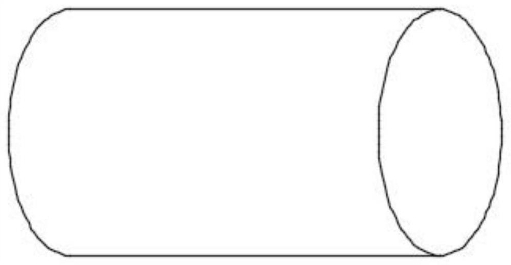 A process method for producing mandrel by direct forging of continuous casting billet