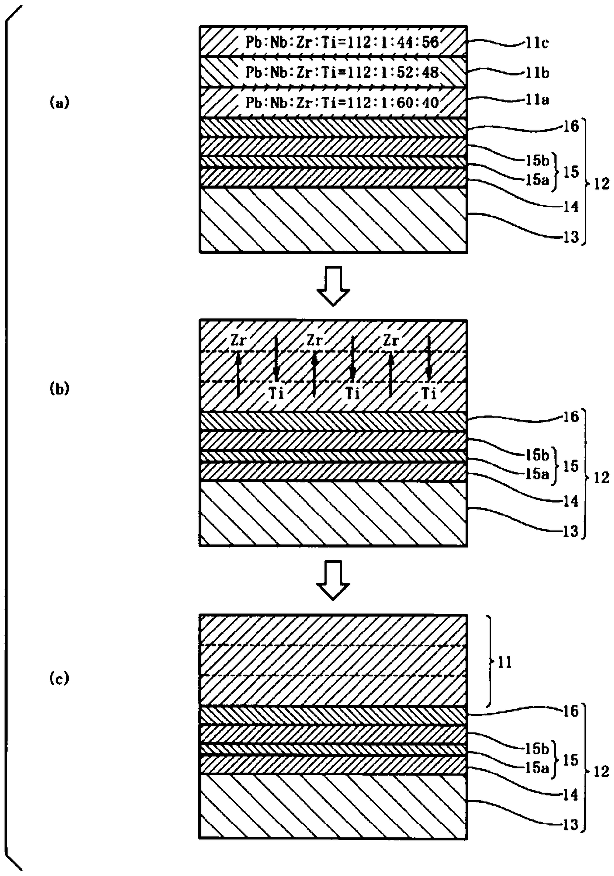 Manufacturing method of pnbzt film