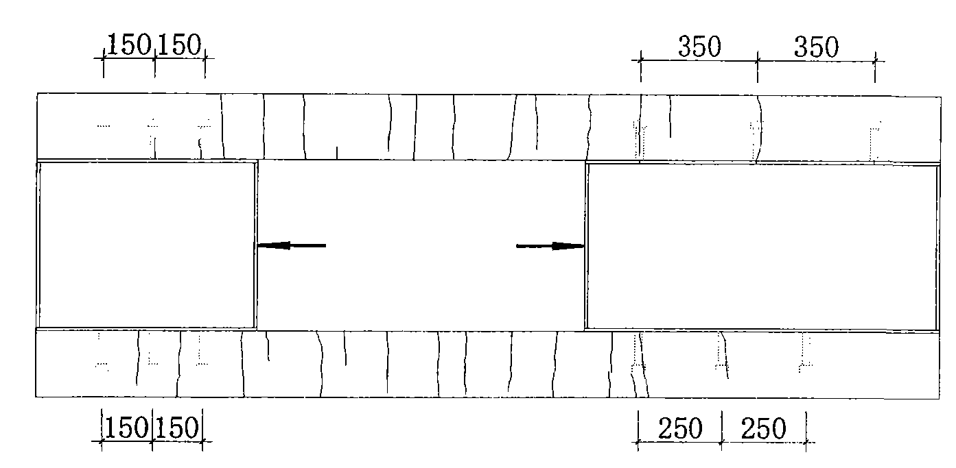 Test method for accurately simulating bond-slip property of male pin in tensile area