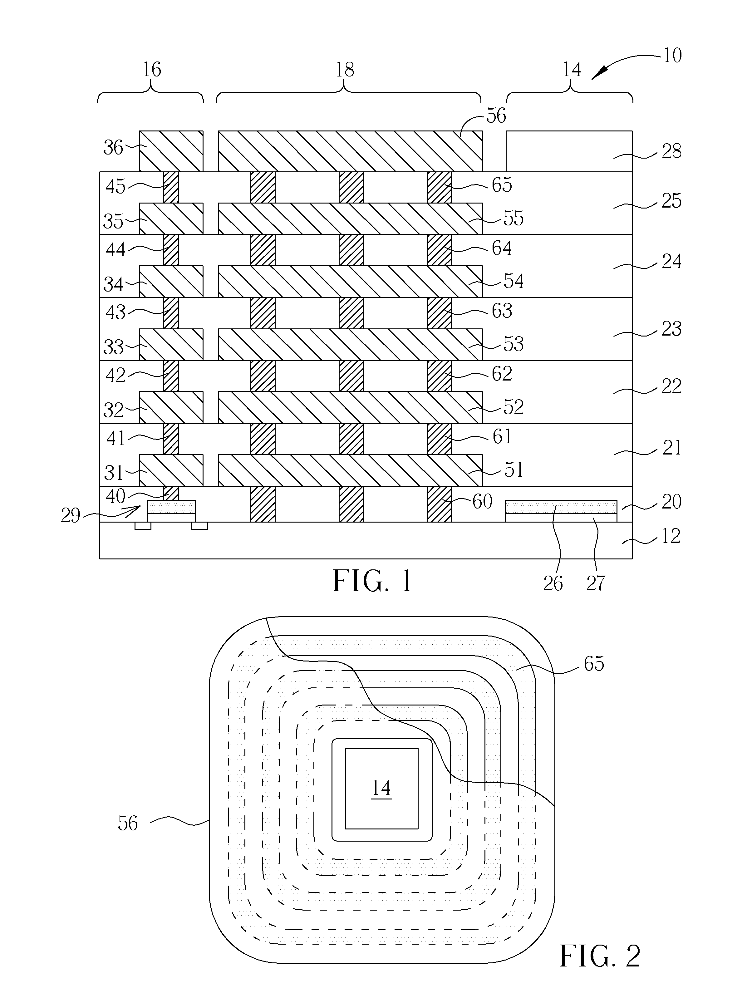 Integrated structure for MEMS device and semiconductor device and method of fabricating the same