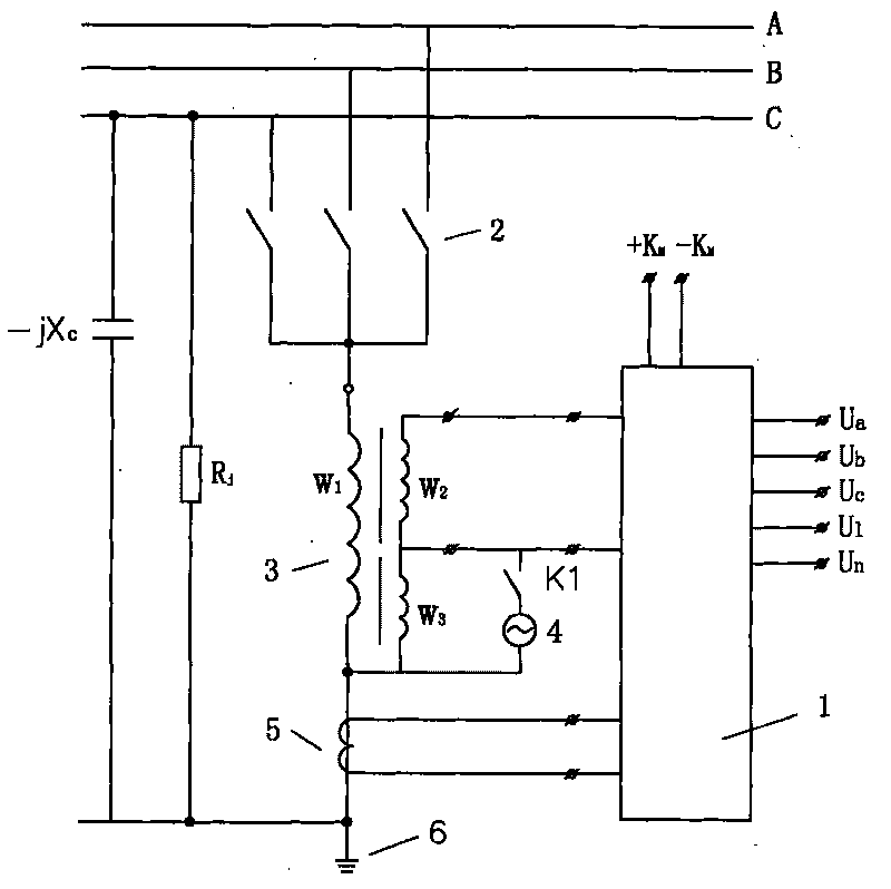 Method for automatically resetting grounding protection device of small-current system