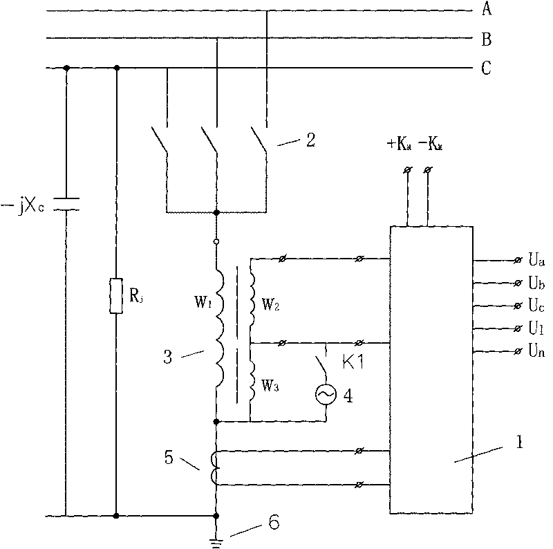 Method for automatically resetting grounding protection device of small-current system