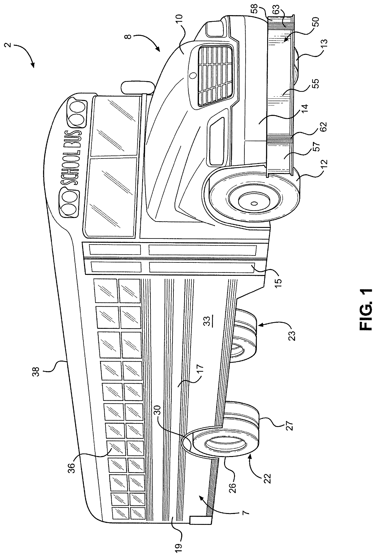 Vehicle frontal safety guard